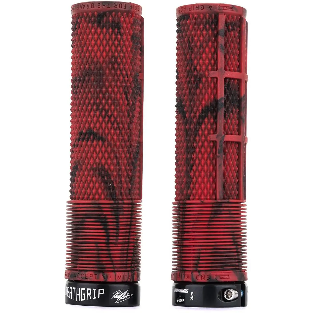 DMR DEATHGRIP MARBLE RED FLANGELESS