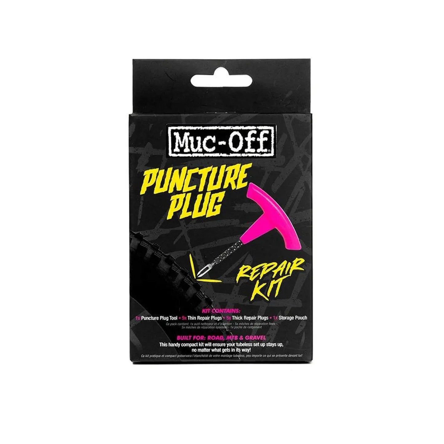 Kit de reparación de pinchazo plug repair Muc-Off