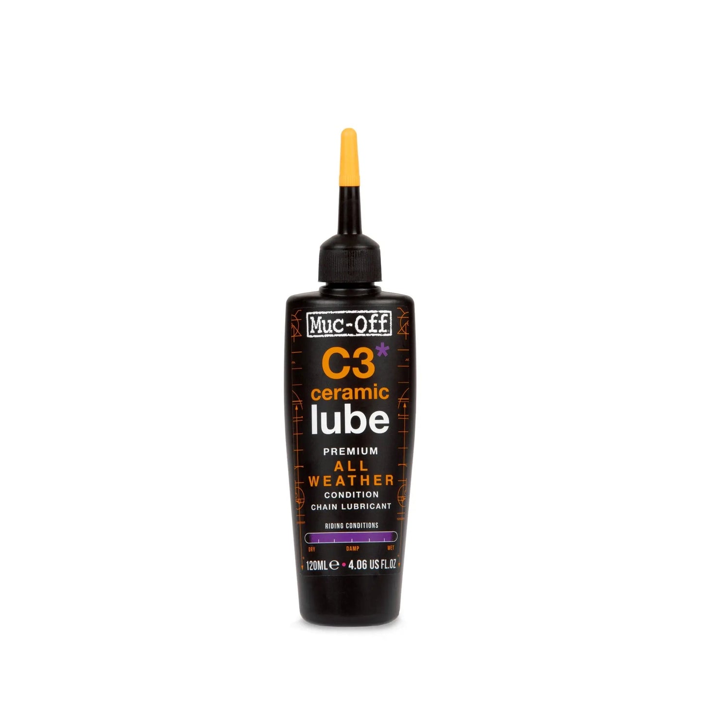 LUBRICANTE MUC-OFF C3 CERAMICO ALL WEATHER 120ML