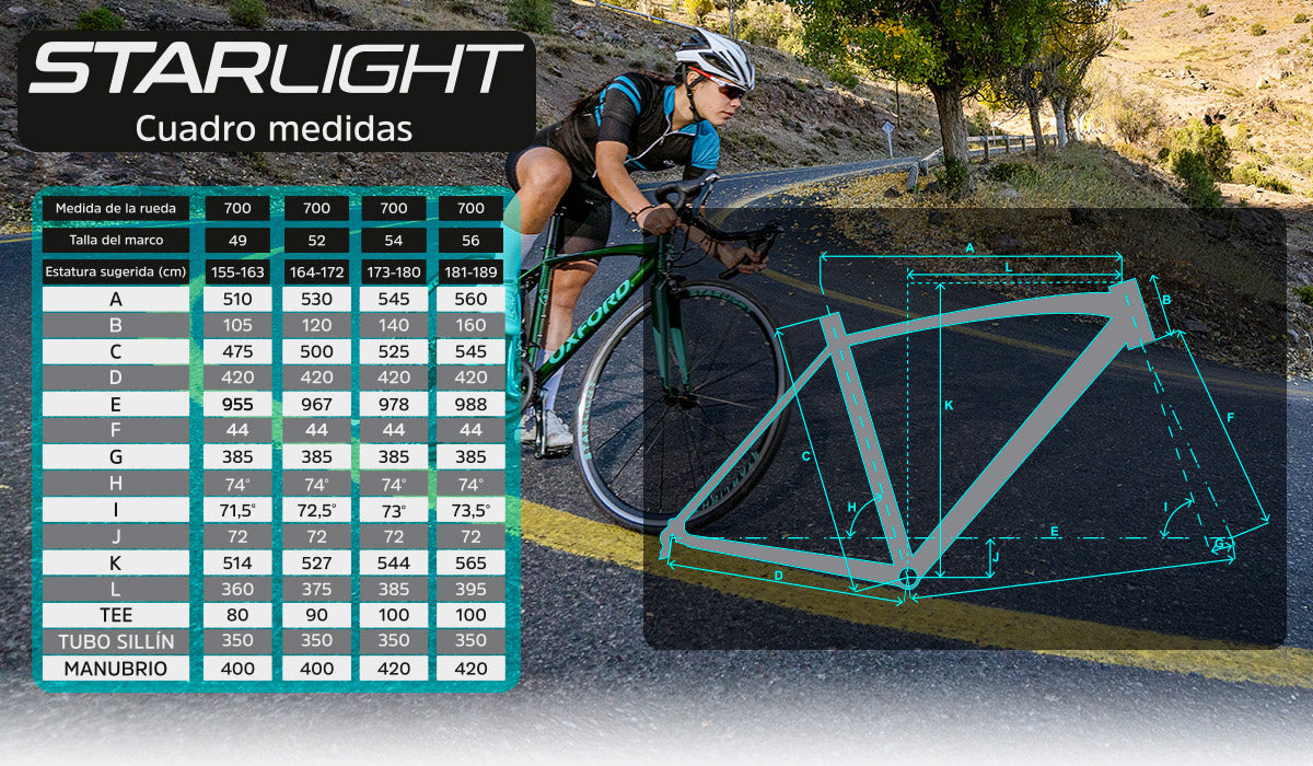 Bicicleta Aro 700 Starlight 5