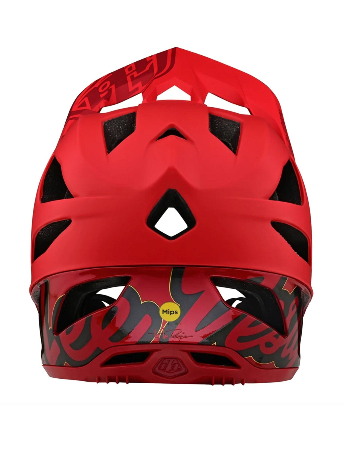 Troy Lee Designs Casco Stage Signature Rojo - procircuitcl