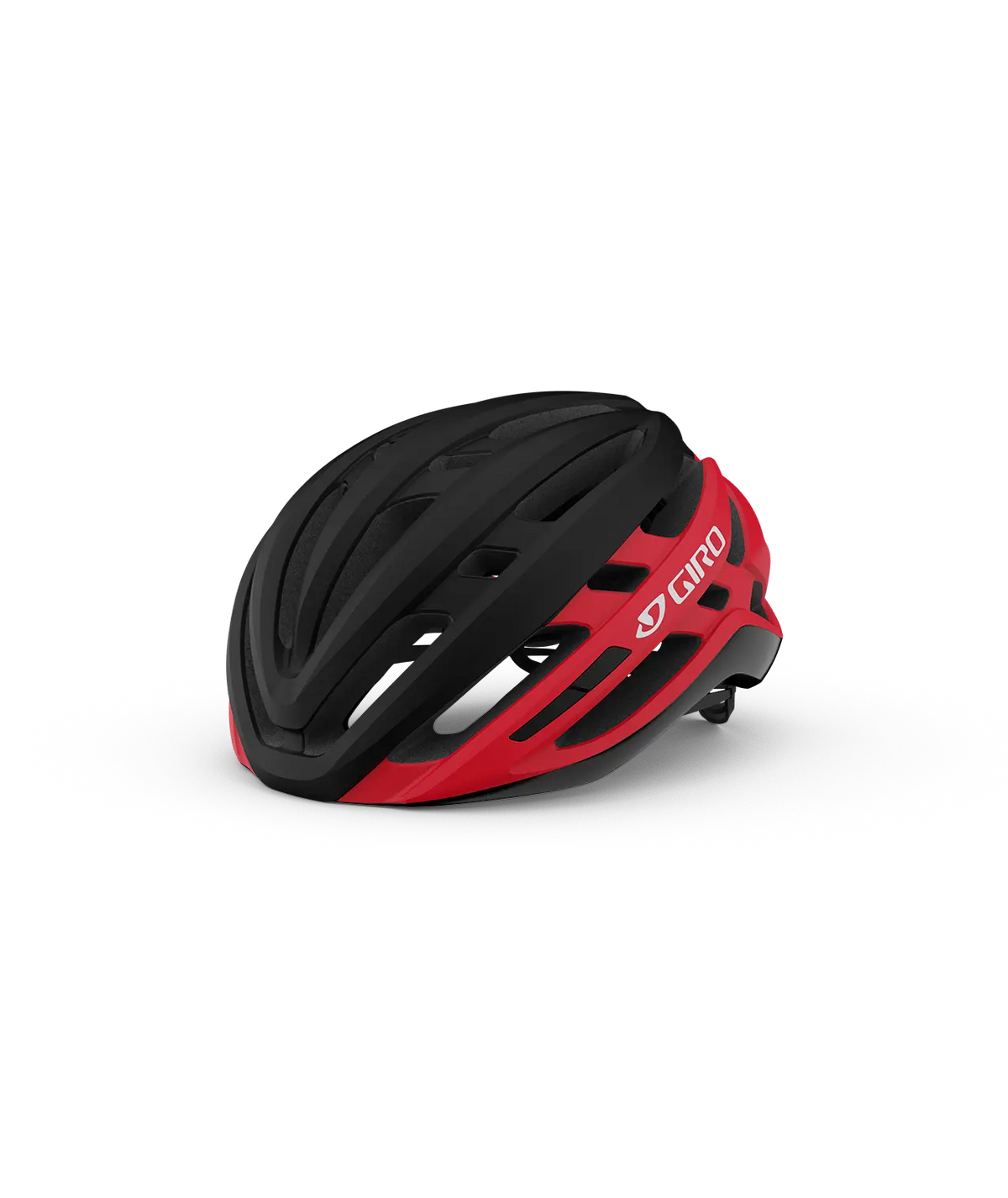 CASCO GIRO AGILIS MIPS MAT BLACK/BRIGHT RED