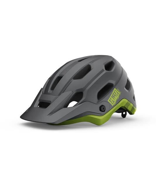 CASCO GIRO SOURCE MIPS MATE BLACK/ANODIZED LIME