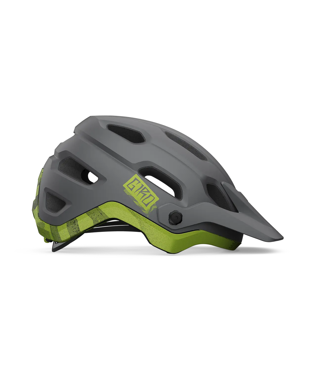 CASCO GIRO SOURCE MIPS MATE BLACK/ANODIZED LIME