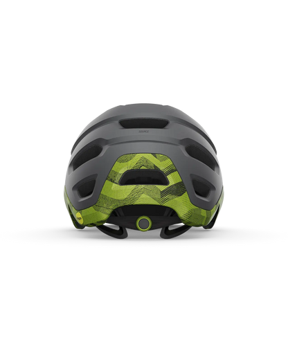 CASCO GIRO SOURCE MIPS MATE BLACK/ANODIZED LIME