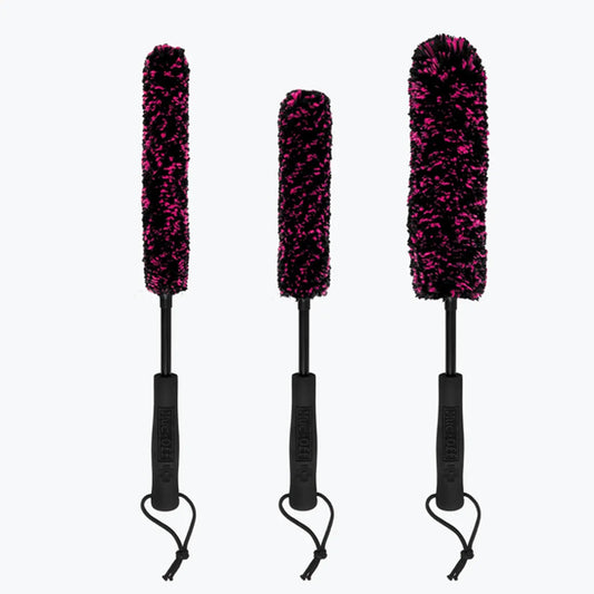 Set De 3 Escobillas De Microfibra Muc-Off