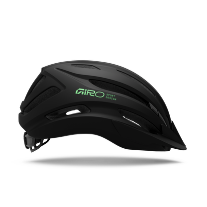 CASCO GIRO REGISTER MIPS II MATTE BLACK/GREEN NIÑO