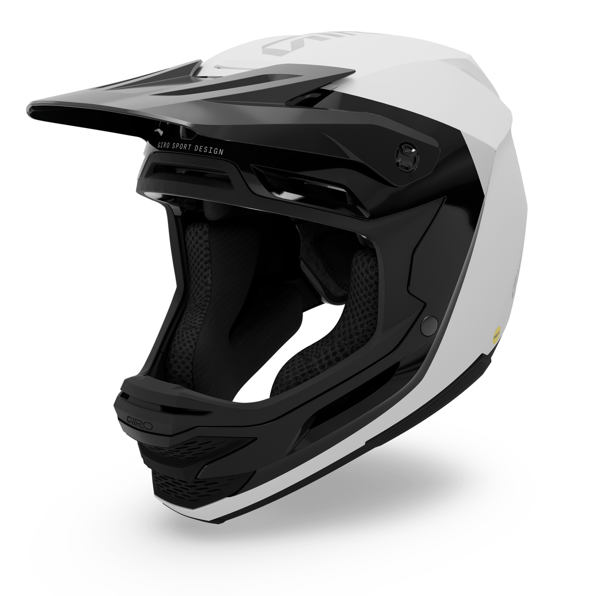 CASCO GIRO INSURGENT SPHERICAL MATTE WHITE/GLOSS BLACK
