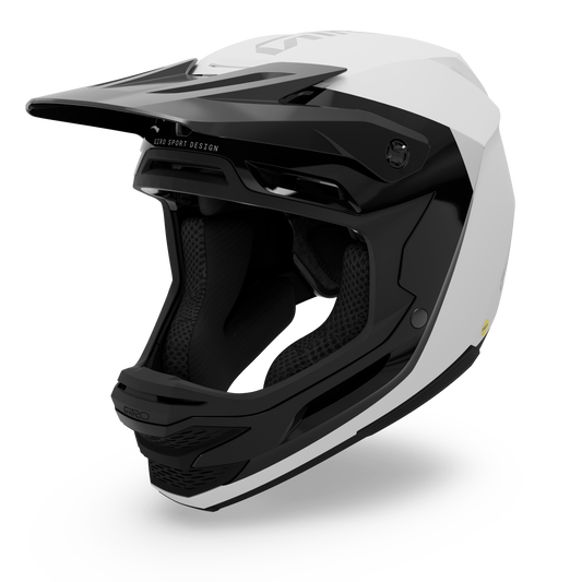 CASCO GIRO INSURGENT SPHERICAL MATTE WHITE/GLOSS BLACK