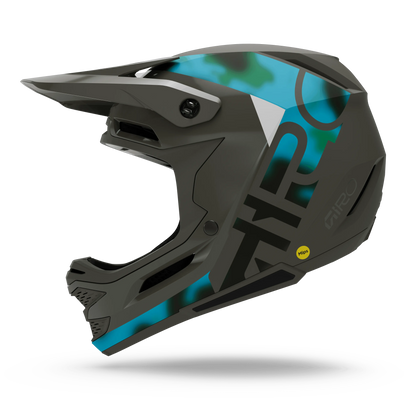 CASCO GIRO INSURGENT SPHERICAL MATTE FREQUENCY/BLUE