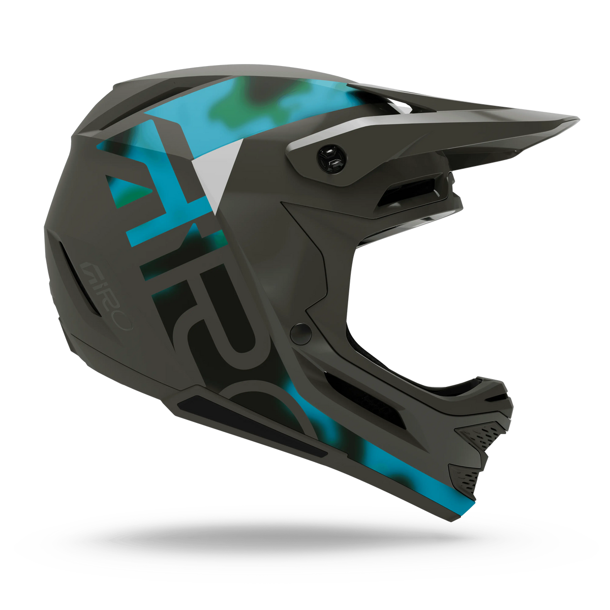 CASCO GIRO INSURGENT SPHERICAL MATTE FREQUENCY/BLUE