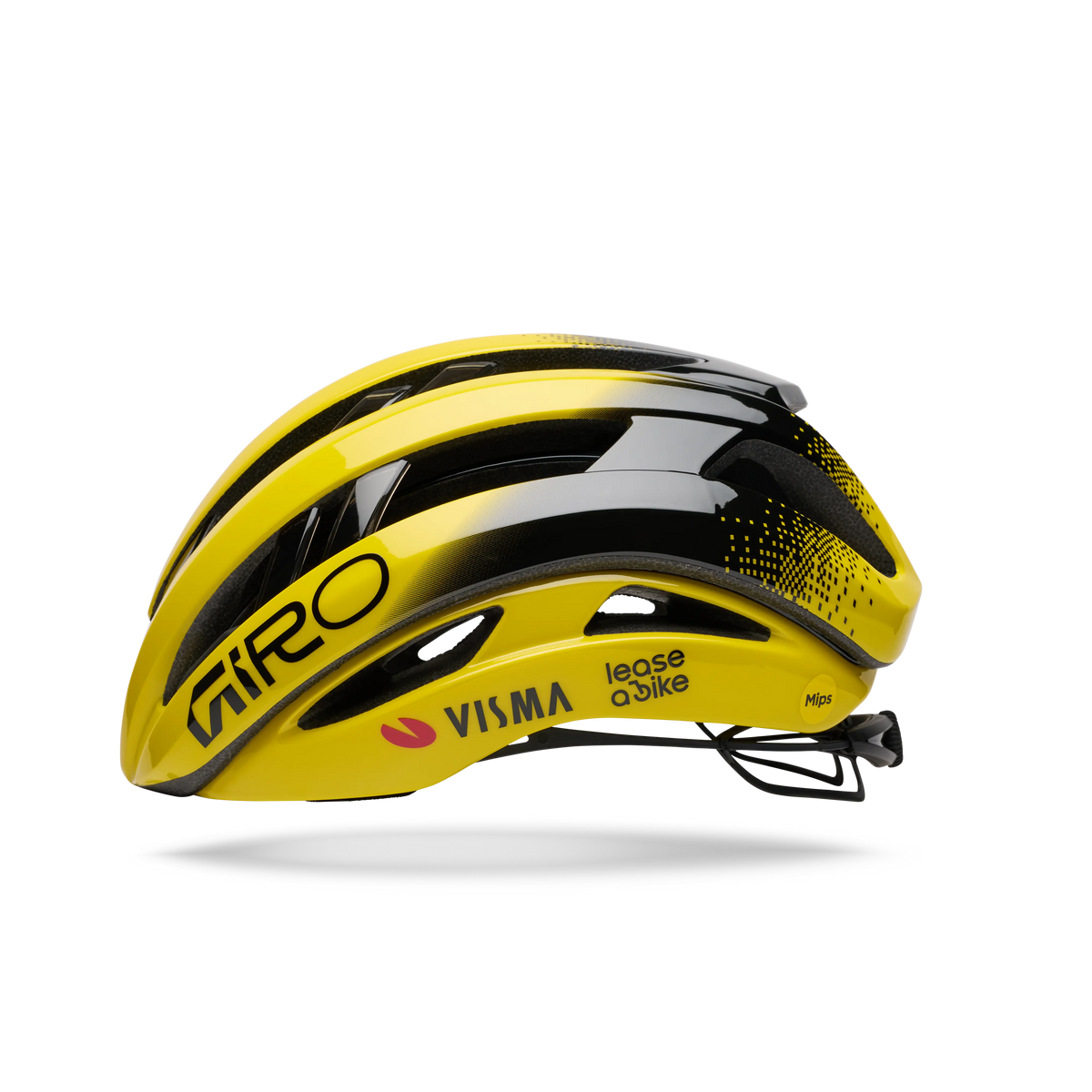 CASCO GIRO ARIES SPHERICAL GLOSS YELLOW/BLACK VISMA 2026