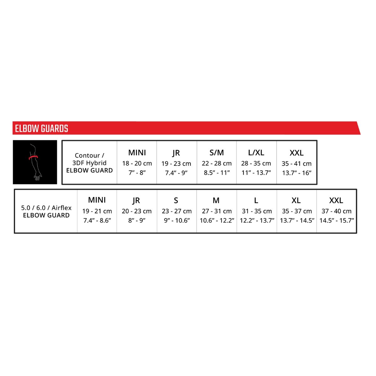 Coderas Contour — Talla XXL