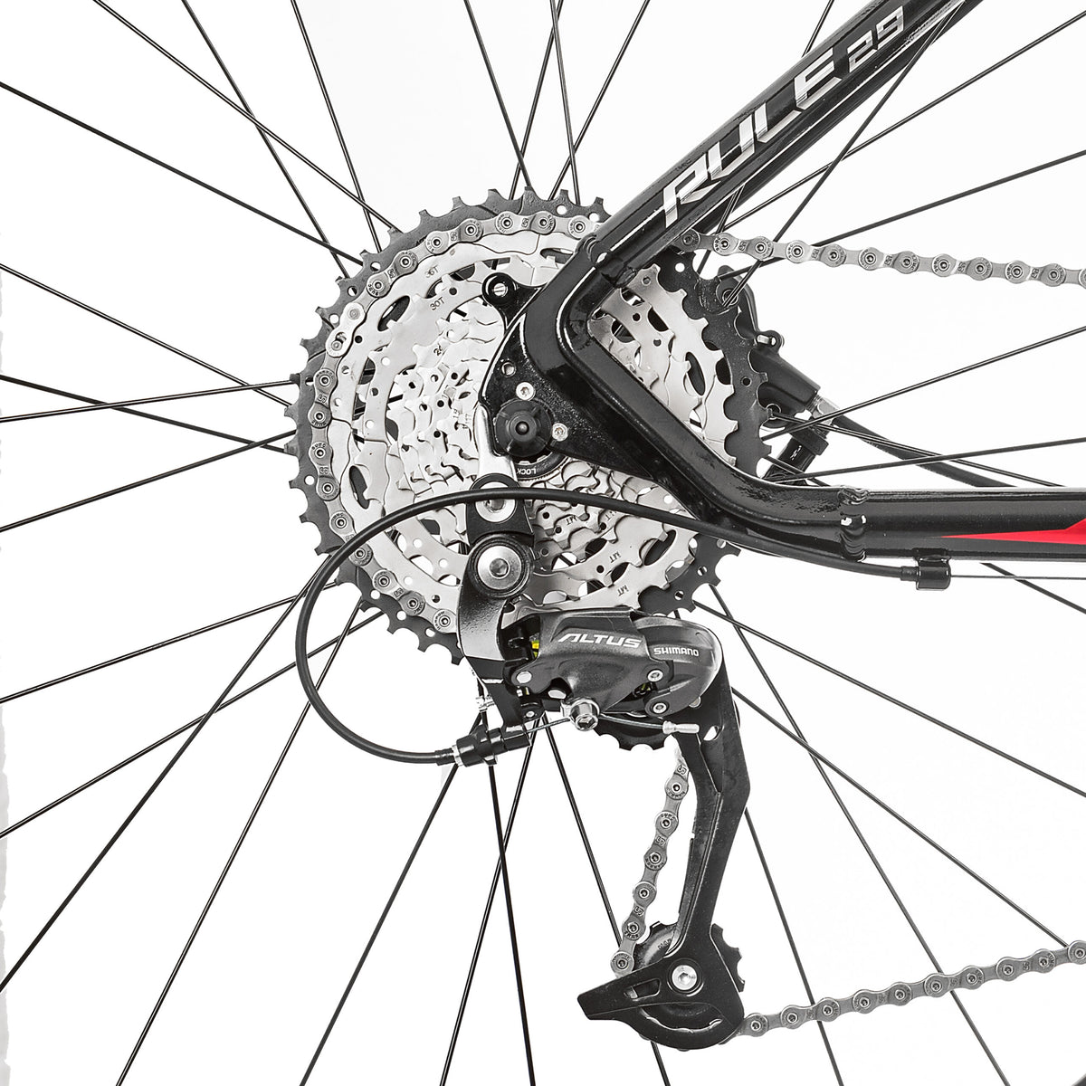 Bicicleta Sunpeed Rule Deore - Negro - vista 5