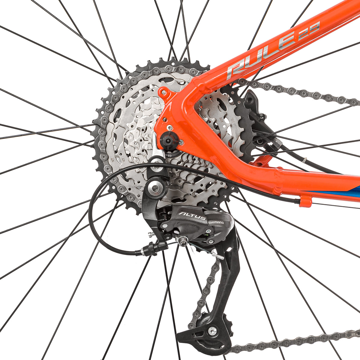 Bicicleta Sunpeed Rule Deore - Naranja - vista 3