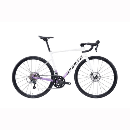 Bicicleta Sunpeed Astro Hidráulica Tiagra UCI - Blanco - Purpura - vista 1
