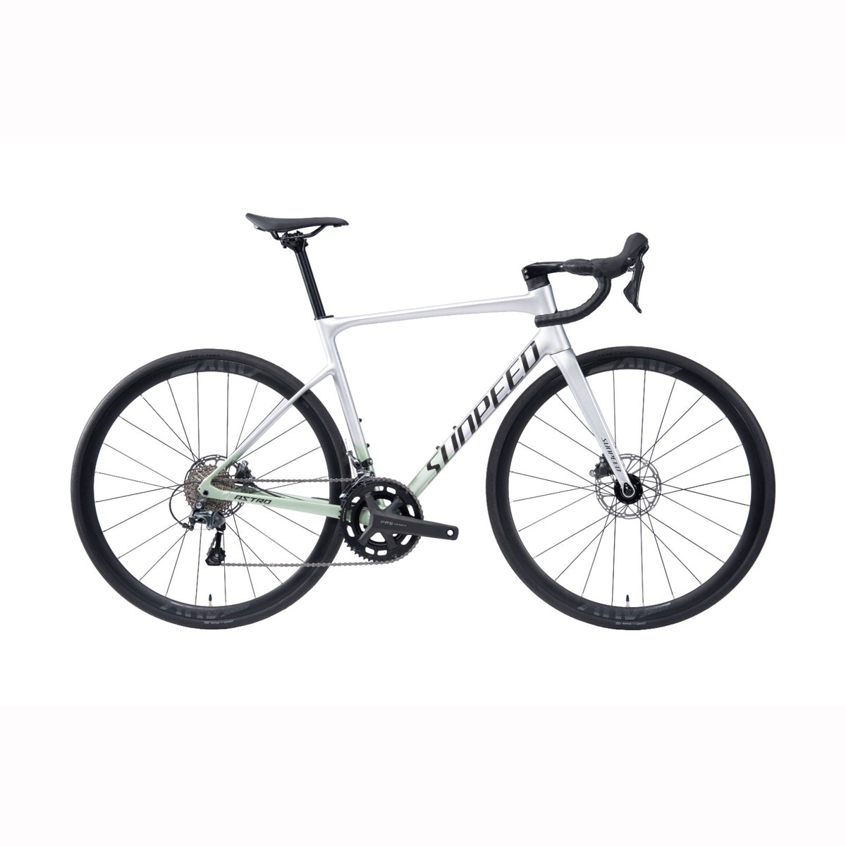 Bicicleta Sunpeed Astro Hidráulica Tiagra UCI - Verde - vista 1