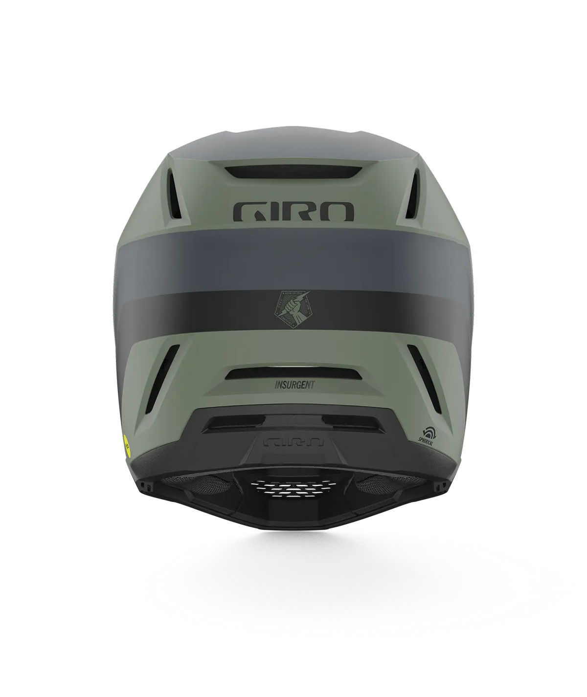 CASCO GIRO INSURGENT SPHERICAL MATE HEDGE GREEN/DARK SHARK