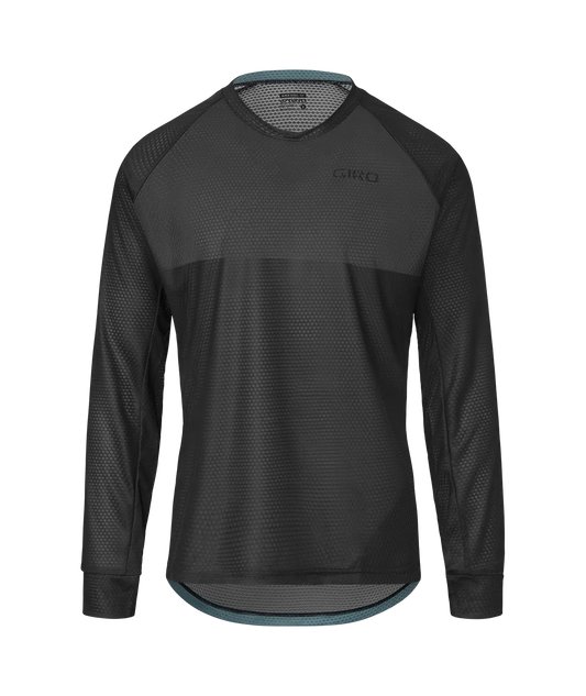 JERSEY GIRO HOMBRE ROUST MANGA LARGA BLACK/GREY