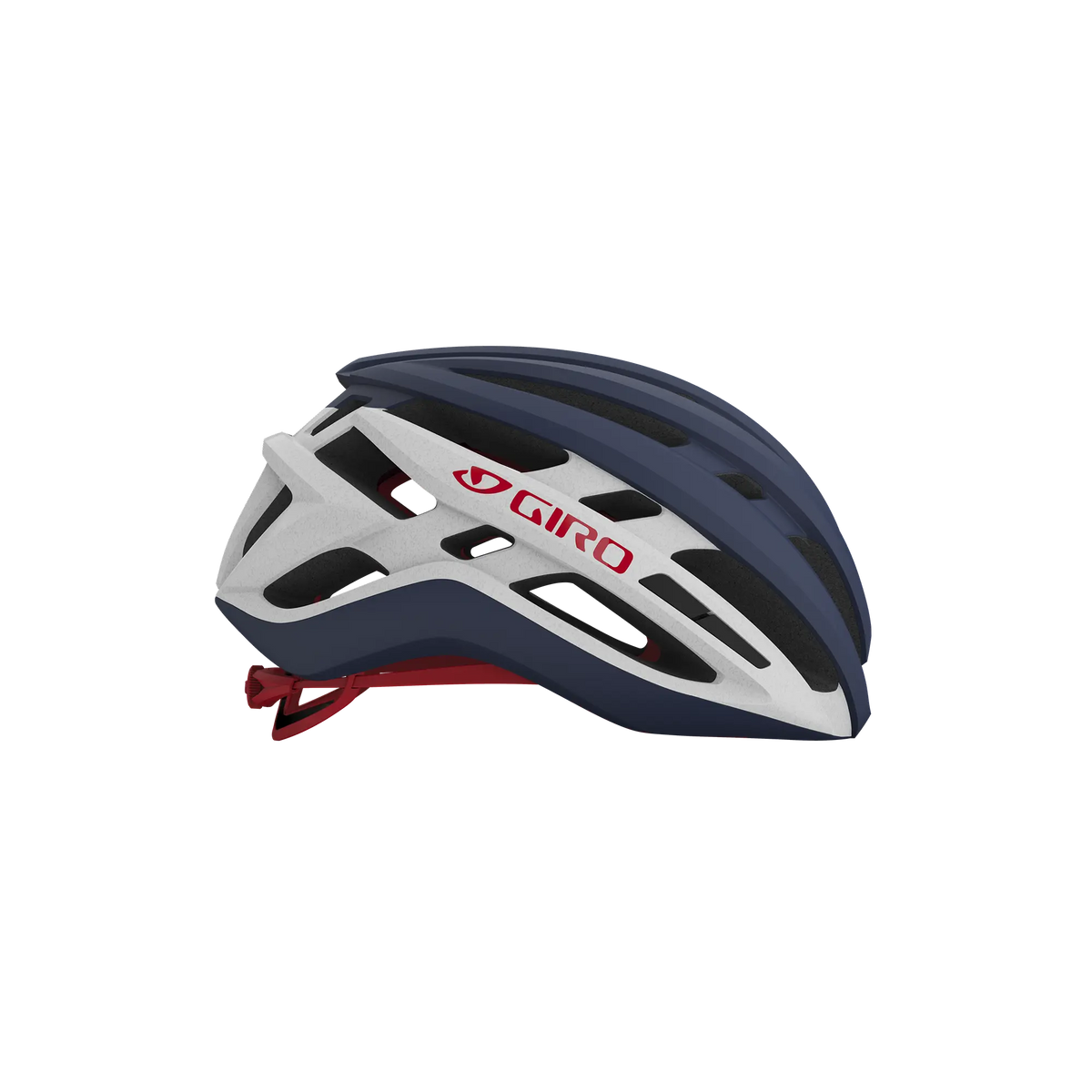 CASCO GIRO AGILIS MATE MIDNIGHT/WHITE/RED