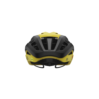 CASCO GIRO ARIES SPHERICAL TEAM VISMA BLACK/YELLOW 2025