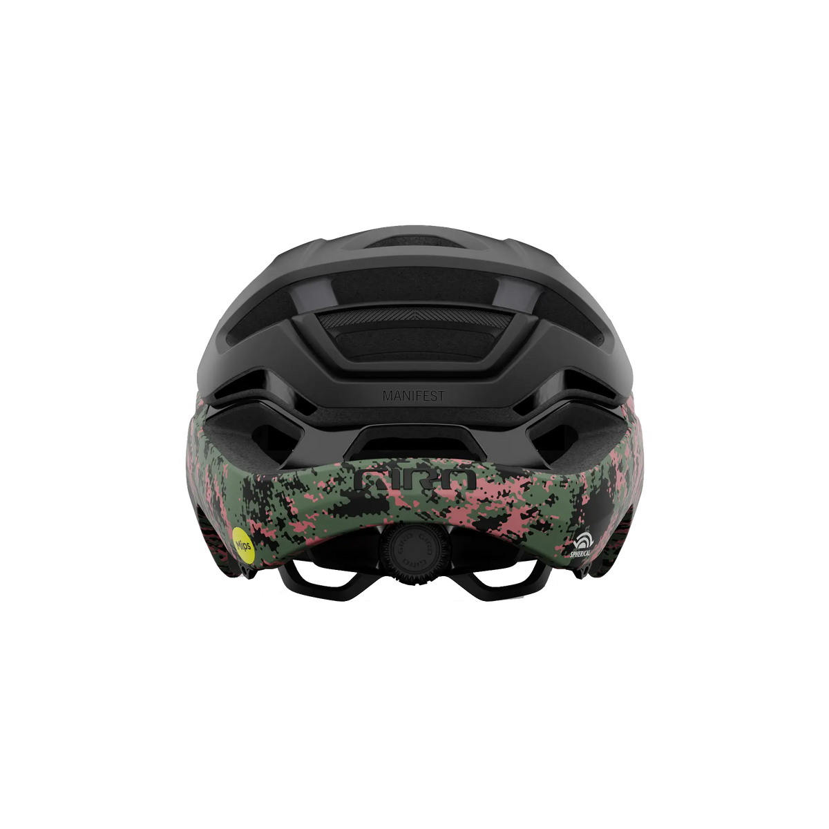 CASCO GIRO MANIFEST SPHERICAL MATE BLACK STATIC