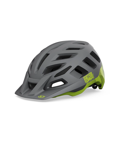 CASCO GIRO RADIX MIPS MATTE METALLIC BLACK/ANODIZED LIME