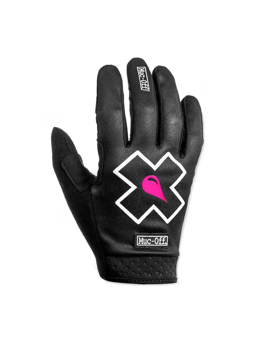 Guante De Bicicleta Muc-Off Black Logo