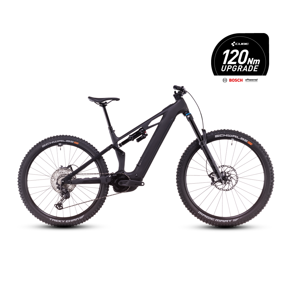BICICLETA CUBE STEREO HYBRID ONE77 HPC SLX 800 BLACKLINE