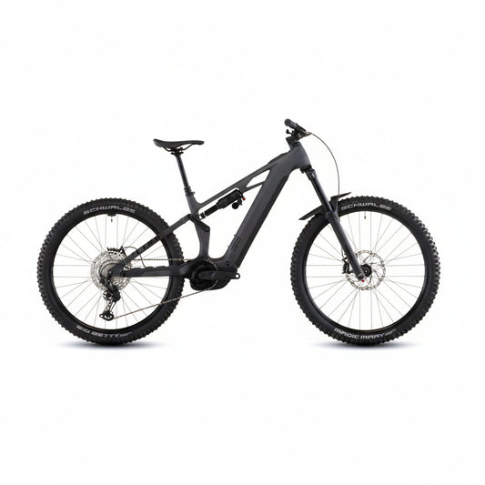 BICICLETA CUBE STEREO HYBRID ONE77 HPC RACE 800 IRONGREY N BLACK