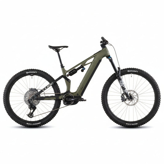 BICICLETA CUBE STEREO HYBRID ONE77 HPC TM 800 REEDGREEN N MATRIX (PREVENTA)