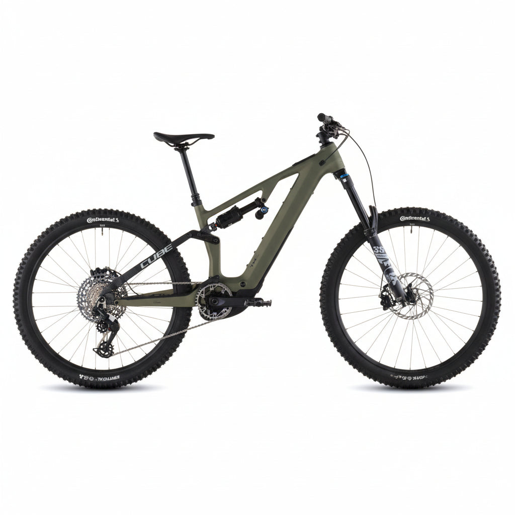 BICICLETA CUBE AMS HYBRID 177 C:62 TM 600X REEDGREEN N MATRIX (PREVENTA)