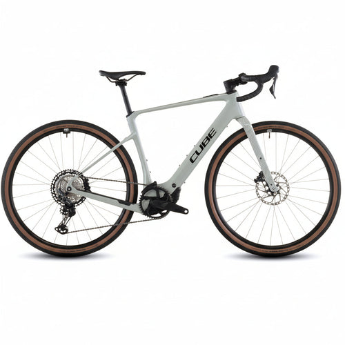 BICICLETA CUBE NUROAD HYBRID C:62 RACE 400X REEDBEIGE N BLACK
