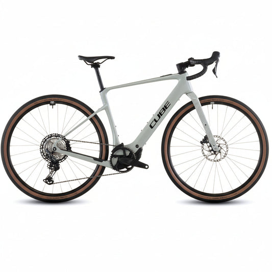 BICICLETA CUBE NUROAD HYBRID C:62 RACE 400X REEDBEIGE N BLACK