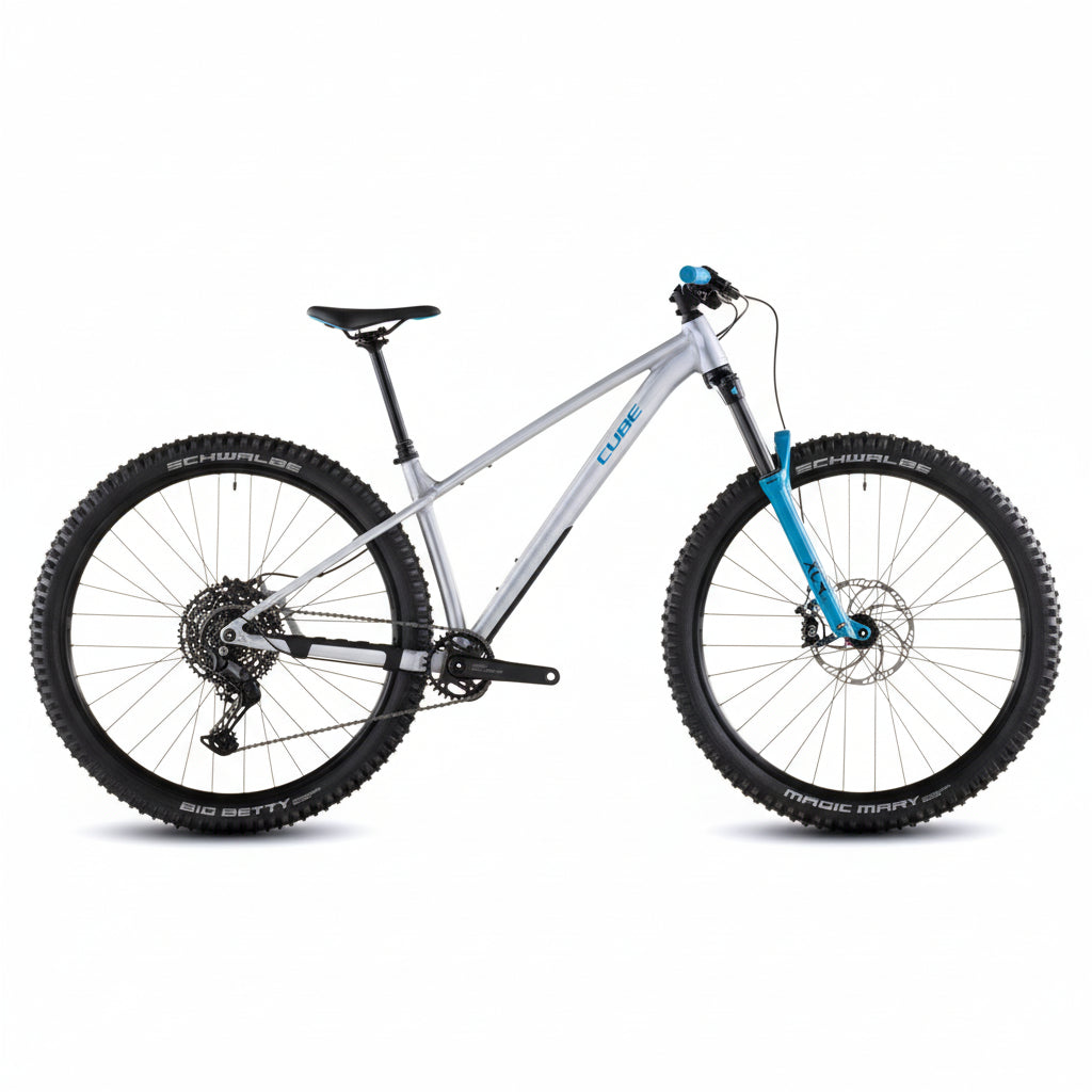 Bicicleta Cube Reaction Tm One Rawmetal N Blue (preventa)