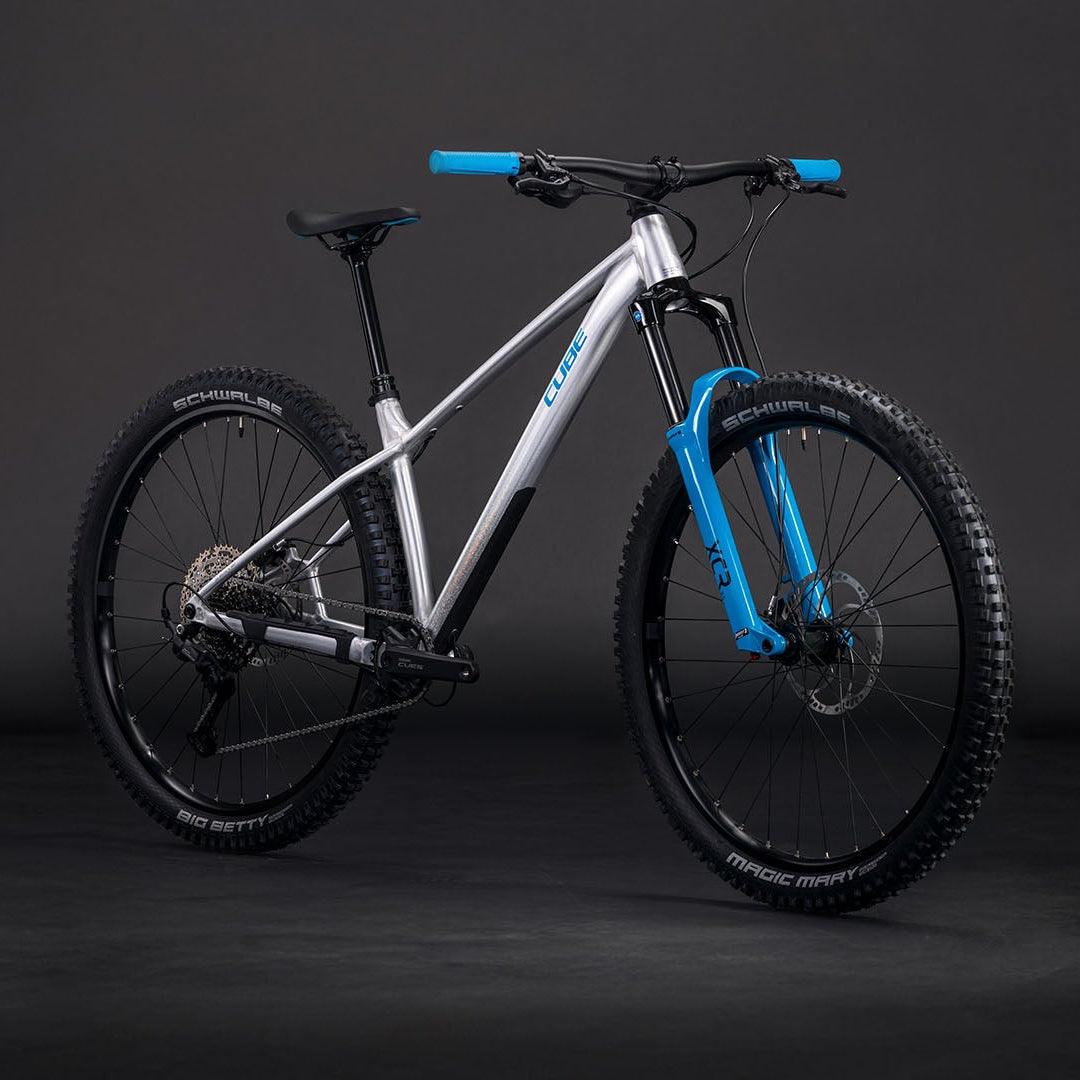 Bicicleta Cube Reaction Tm One Rawmetal N Blue (preventa)