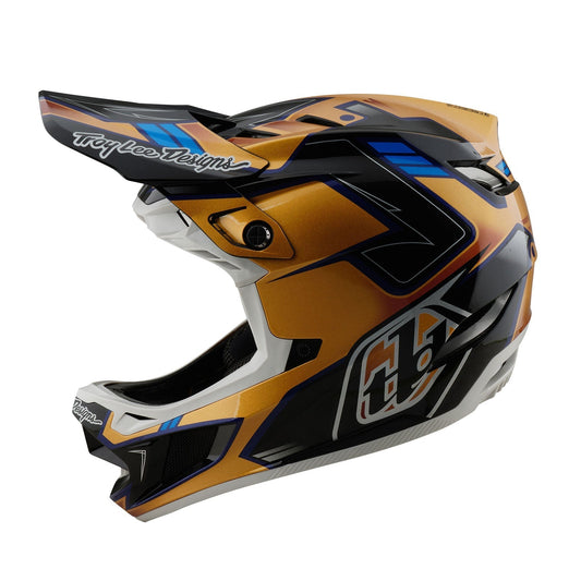Troy Lee Designs Casco De Bicicleta D4 Composite Royalty Negro/Gold - procircuitcl