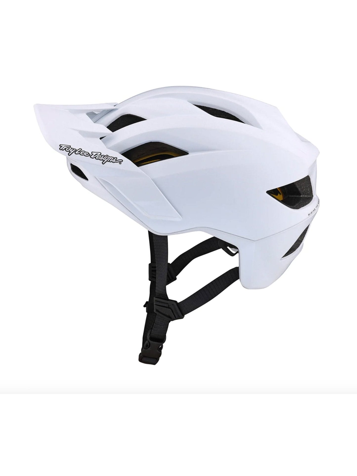 Casco Troy Lee Designs de bicicleta flowline orbit blanco con MIPS