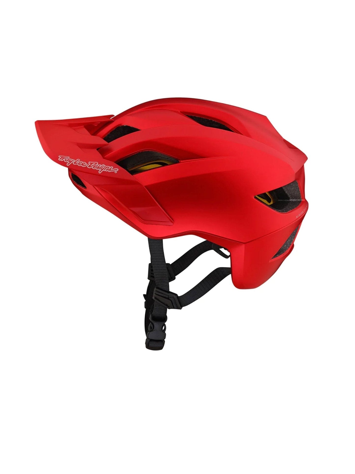 Casco Troy Lee Designs de bicicleta flowline orbit rojo con MIPS