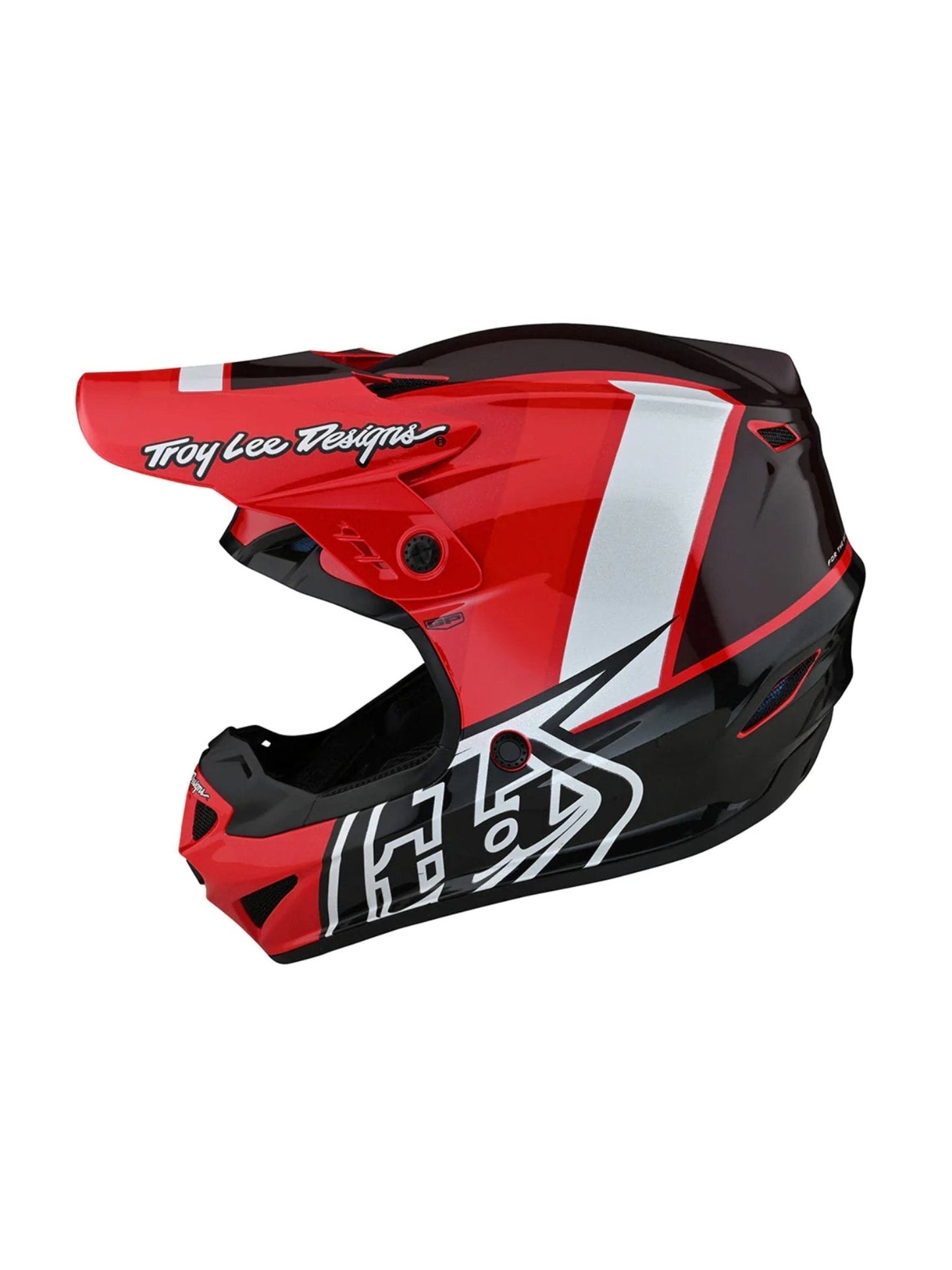 Casco Troy Lee Designs GP nova rojo de moto