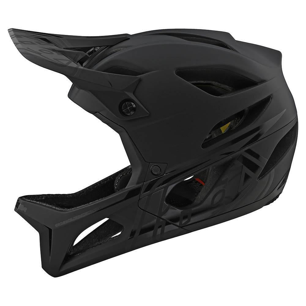 Casco Troy Lee Designs stage stealth midnight MIPS