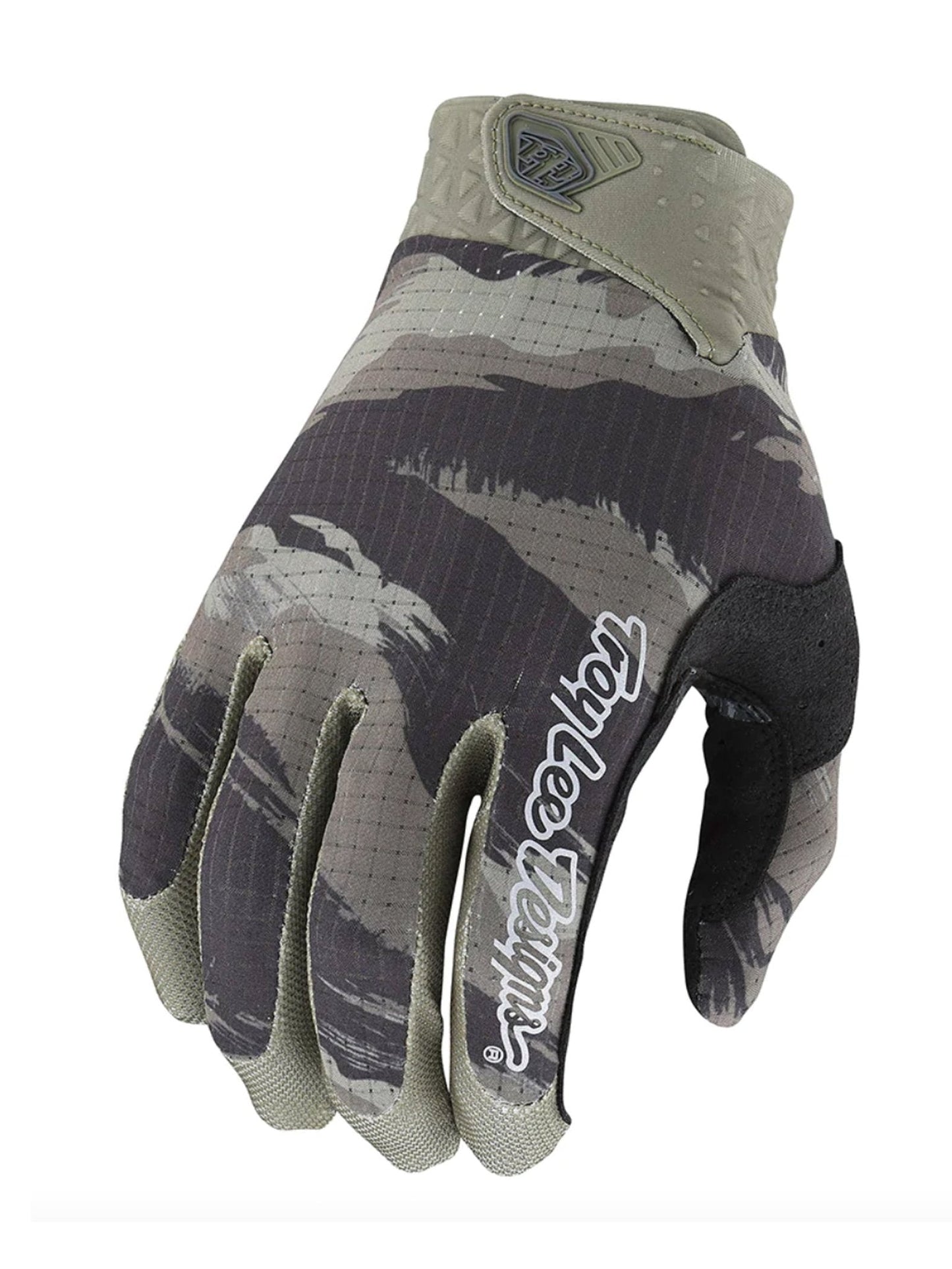 Guante Troy Lee Designs air brushed camo army verde