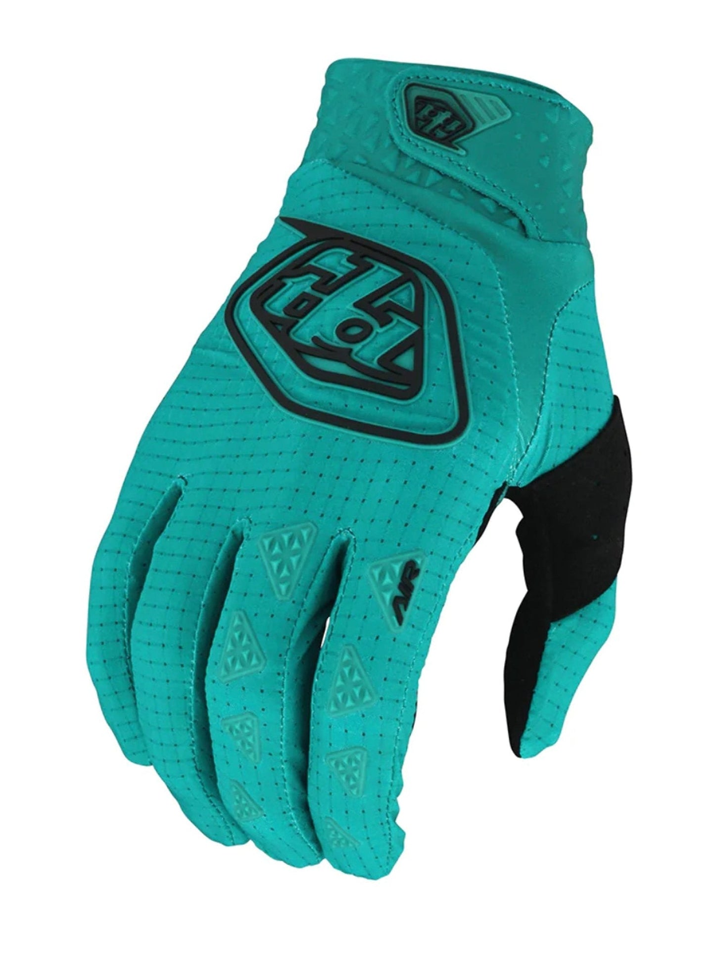 Guante Troy Lee Designs air solid turquesa de moto