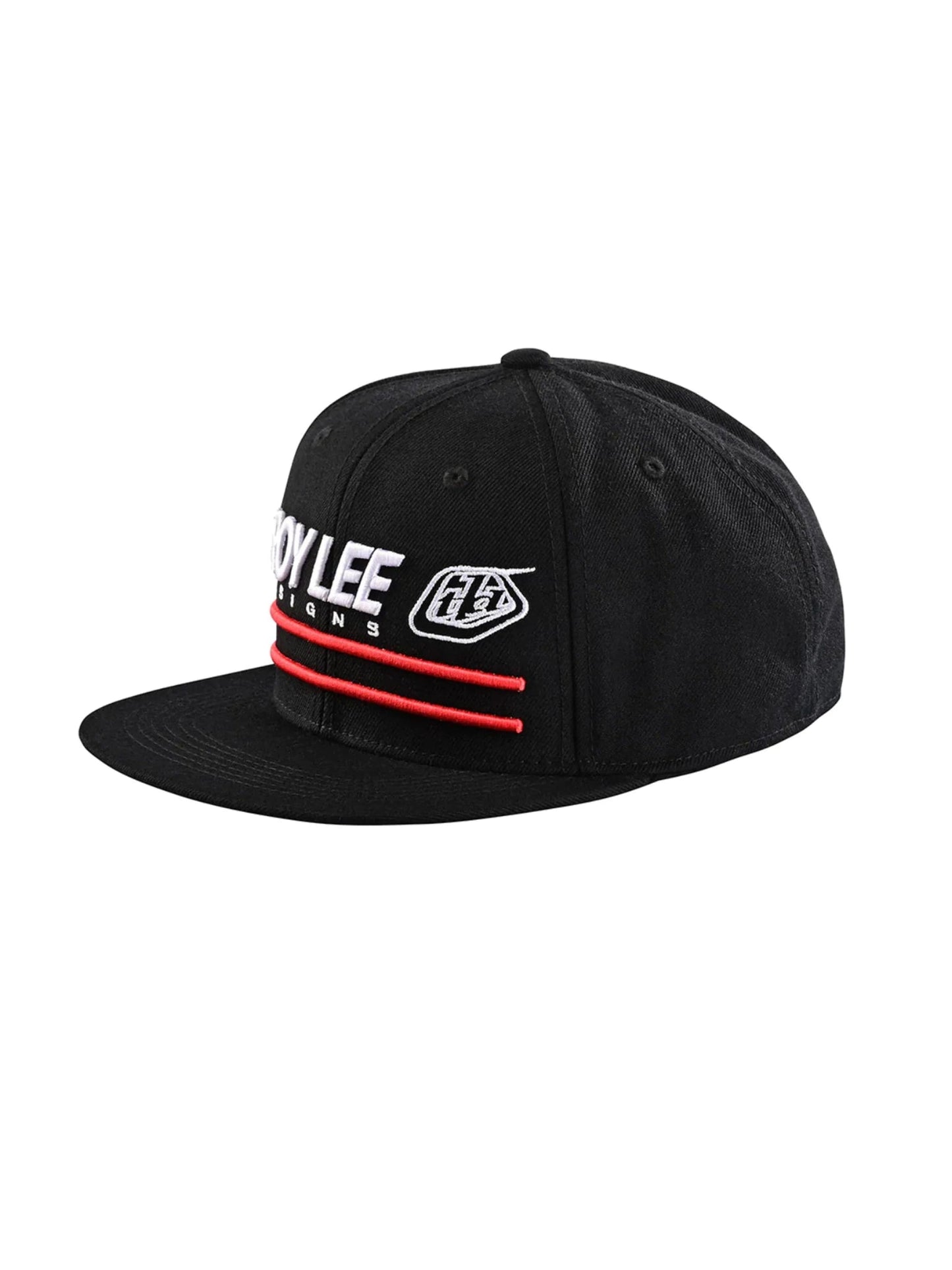 Jockey / Gorro Troy Lee Designs snapback drop in negro / blanco
