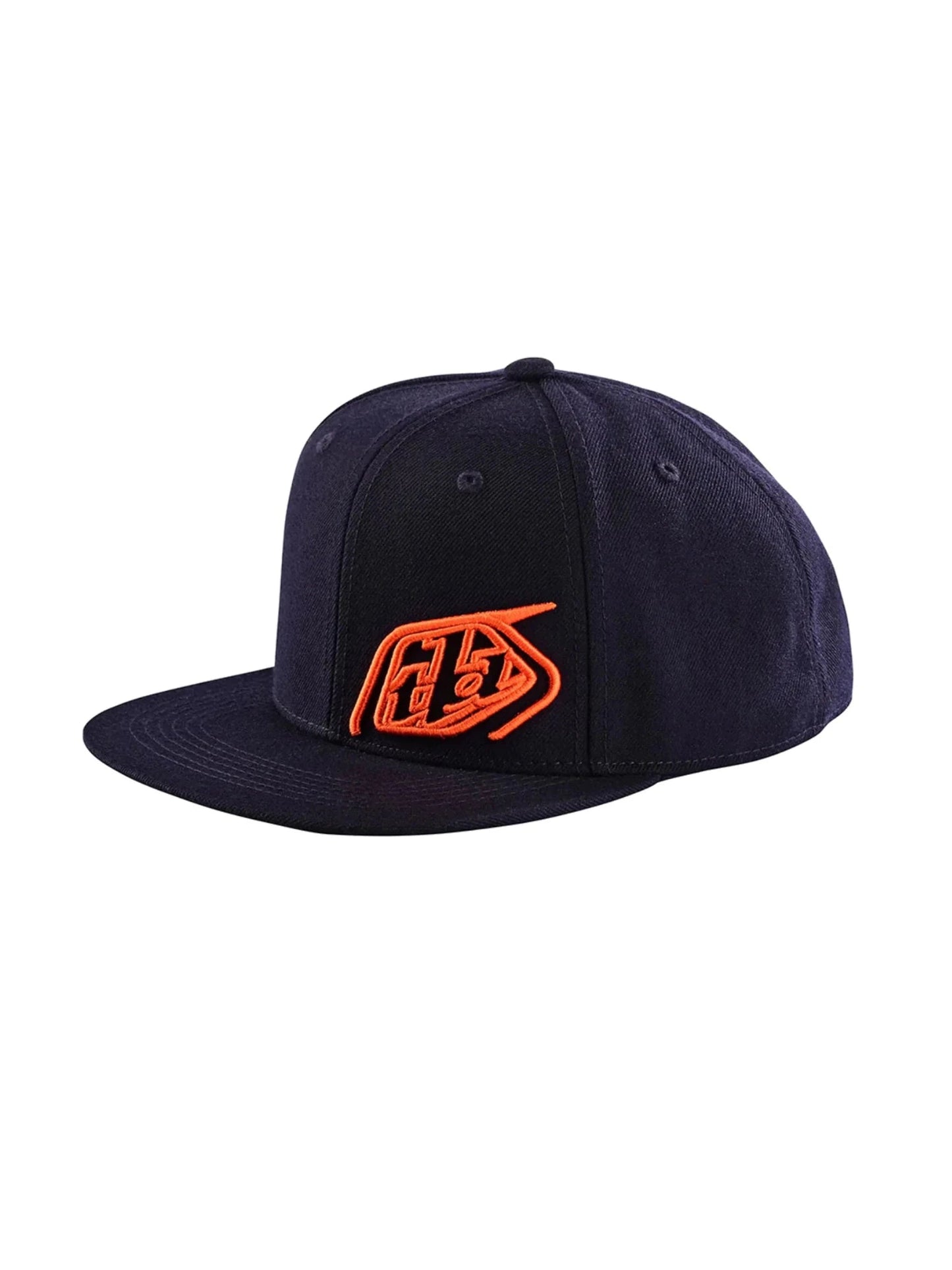 Jockey / Gorro Troy Lee Designs snapback slice azul / naranjo
