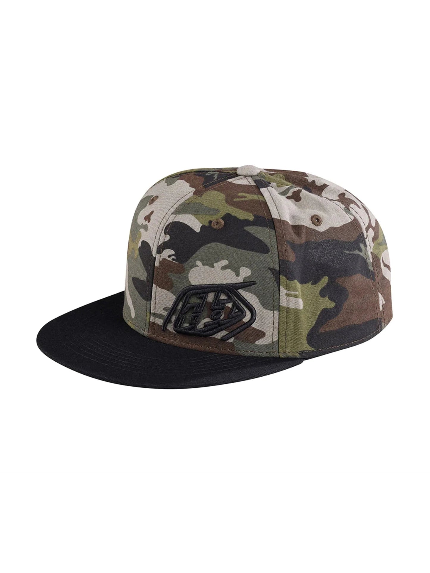 Jockey / Gorro Troy Lee Designs snapback slice camo verde / negro