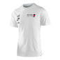 Polera Troy Lee Designs factory pit crew blanca