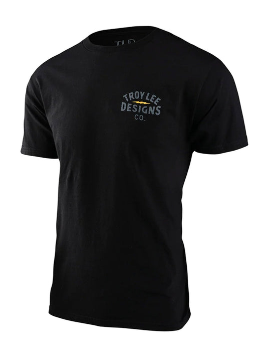 Polera Troy Lee Designs lightning negra