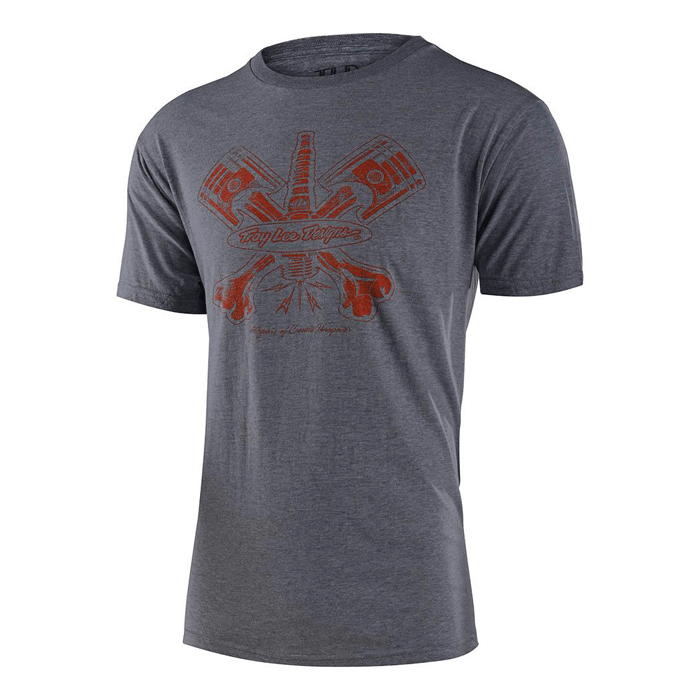 Polera Troy Lee Designs pistonbone gris