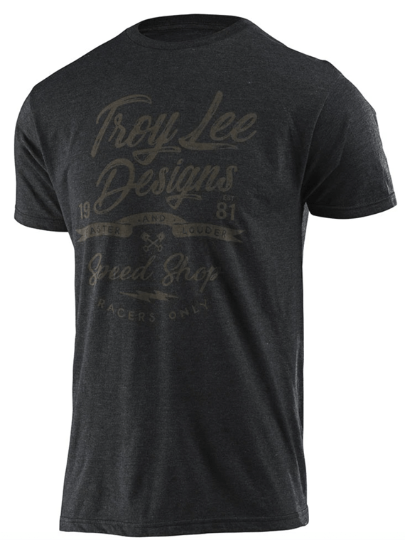 Polera Troy Lee Designs widow maker charcoal heather
